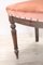 Silla del siglo XIX de madera de haya con asiento de terciopelo, Imagen 3