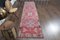 Tapis Vintage en Laine Rose Violet Beige, Turquie, 1960s 1