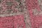 Vintage Turkish Pink, Grey and Beige Wool Runner Rug, 1960s 10