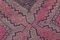 Tappeto Oushak Runner vintage in lana rosa viola nera, Turchia, anni '60, Immagine 6