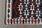 Tapis Oushak Vintage en Laine, Bleu, Rouge, Noir, Turquie, 1960s 9