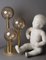 Space Age Sputnik Table Lamp Brass, 1970s, Image 3