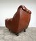 Italian Leather Armchair, 1970s 4