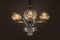 Art Deco Murano Glass Chandelier from Barovier & Toso, 1940s 2