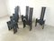 Postmodern High Back Dining Chairs, 1970s, Set of 6, Image 8