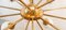Sputnik Chandelier in Brass with Spherical Glass Shades 11