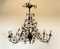 Chandelier with Glass Flowers, 1960s 1