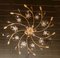 10-Light Ceiling Lamp with Coloured Crystals 11