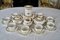 Antique French Porcelain Coffee Tea Set, 1865, Set of 13 1