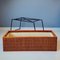 Wood and Rattan Planter, 1960s 7