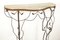 Marble and Iron Console, Treviso, Italy, 1950s, Image 7