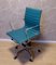 Turquoise Desk Swivel Chair, 1990s 5