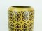 Grand Vase Moresco Mid-Century Ocre Marron Vert Jaune Foncé par Aldo Londi pour Bitossi, Italie, 1960s 7