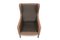 Scandinavian Leather Chair, Denmark, 1960s 4