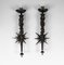 Torchiere Sconces in Wrought Iron by Gilbert Poillerat, France, 1930s, Set of 2, Image 3