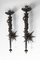Torchiere Sconces in Wrought Iron by Gilbert Poillerat, France, 1930s, Set of 2, Image 4