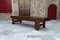 Antique Indonesian Bench in Carved Wood, 1890s 2