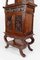 Antique Asian Cabinet in Carved Wood, 1880, Image 12