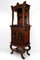 Antique Asian Cabinet in Carved Wood, 1880, Image 2