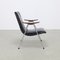 Vintage Lounge Chair in Leatherette and Metal, 1960s 3