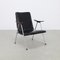 Vintage Lounge Chair in Leatherette and Metal, 1960s 1