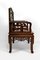 Asian Armchairs with Bats and Cranes, 1880s, Set of 4 5