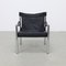 Lounge Chair in Leather and Chrome by Johanson Design Sweden, 1970s, Image 2