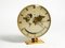 Large Mid-Century Mechanical Brass World Time Clock by Heinrich Johannes Möller for Kienzle 2