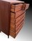 Mid-Century Modern British Teak Chest of Drawers by Heals UK 16