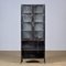 Vintage Glass & Iron Medical Cabinet, 1950s, 1955 3