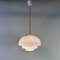 Lampe à Suspension Art Déco Modèle Mithra en Verre Opalin de August Walther & Söhne Ag, Allemagne, 1930s 2