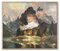 Arno Lemke, The Tre Cime of Lavaredo, 1950s, Oil on Canvas, Image 1