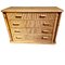 Vintage Spanish Bamboo Chest of Drawers 1