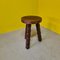 French Wooden Tripod Stool, 1970s 1