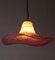 Art Nouveau Iridescent Colour Ceiling Lamp, 1980s 22