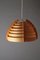 Pendant Lamp in Tension Wood by Hans-Agne Jakobsson, 1960s 1