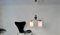 Handcrafted 2-Light Hanging Lamp with Folk Art Sandman Figurine from Erzgebirge, Germany, 1950s 4