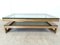 Vintage 23kt Gold Coffee Table from Belgochrom, 1970s 8