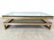 Vintage 23kt Gold Coffee Table from Belgochrom, 1970s, Image 8