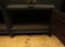 Large Antique Black Carved Sideboard with French Polished Top 21