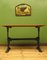 Antique English Tavern Table with Cast Iron Base, 1890s 4