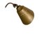 Mid-Century Spanish Industrial Brass Scissors Lamp 3