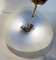 Lampada da soffitto Mid-Century a forma di disco in vetro di Doria Leuchten, anni '50, Immagine 6