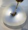 Mid-Century Glass Umbrella Disc Ceiling Lamp from Doria Leuchten, 1950s 6