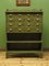 Green Handmade Craft Workshop Drawer Unit, 1890s 1