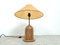 Lampe de Bureau Vintage en Travertin, 1970s 8