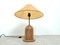 Vintage Travertine Table Lamp, 1970s 8