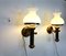 Lámparas de pared italianas de latón, años 60. Juego de 2, Imagen 4