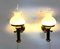 Italian Brass Wall Lamps, 1960s, Set of 2, Image 6