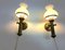 Lámparas de pared italianas de latón, años 60. Juego de 2, Imagen 7